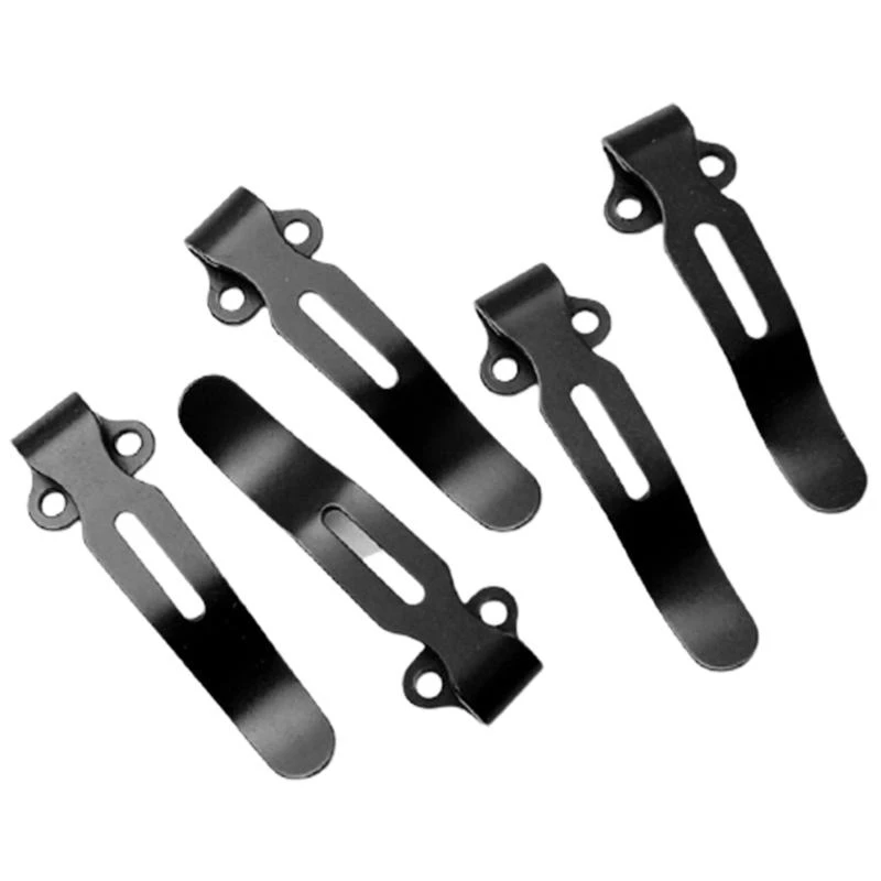 U13C Durable Pocket Knife Back Clamp Deep Carry Outdoor Cutter Knife Back Clip Outdoor Gear Fixture Grip