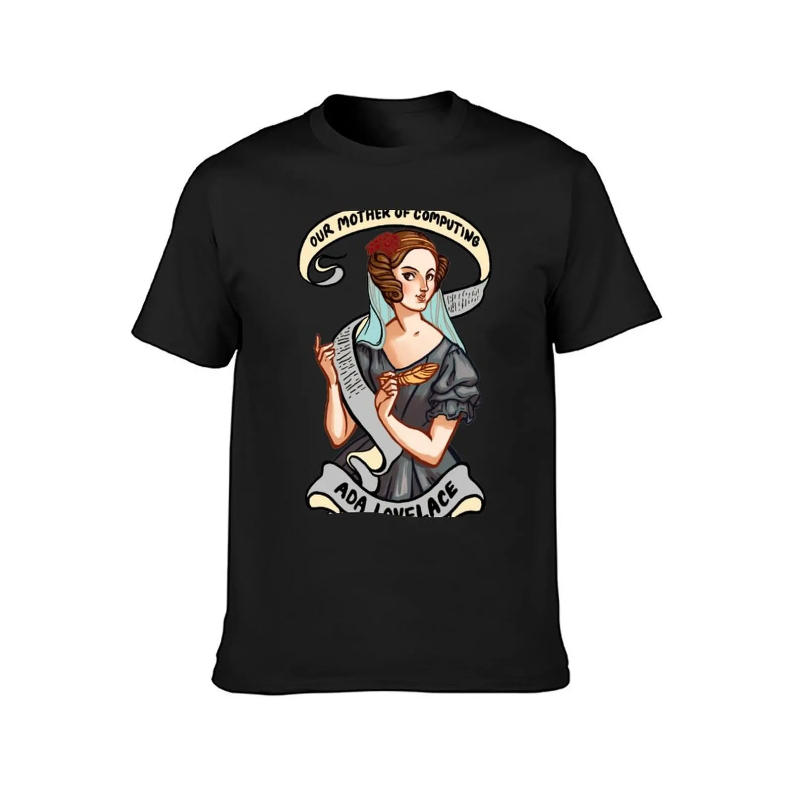 Ada Lovelace T-Shirt sweat anime clothes plus sizes Men's clothing