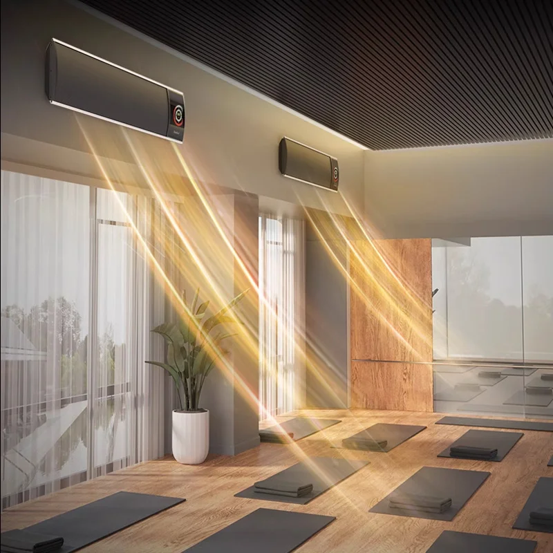 เครื่องทําความร้อนกราฟีน เครื่องทําความร้อนไฟฟ้า ฤดูหนาวเหนือ ติดผนัง เครื่องทําความร้อนไฟฟ้าในครัวเรือน ห้องนั่งเล่น พื้นที่ขนาดใหญ่