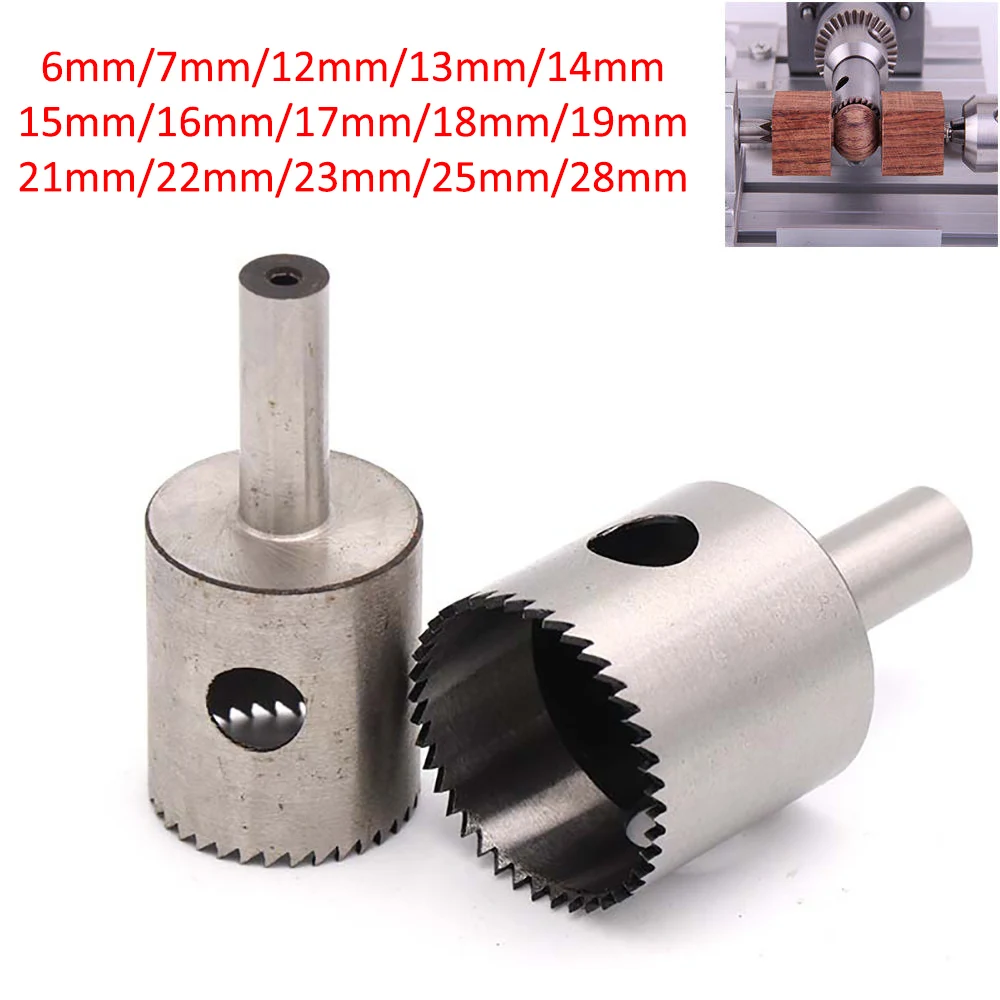 

6-28mm Carbide Woodworking Bead Drill Bits With Teeth HSS Alloy Steel Milling Cutter Beads Processing Industrial Grade Hand Tool