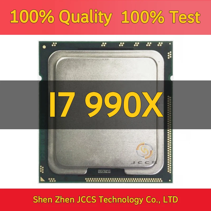 Used i7 990X i7-990X LGA 1366 3.4GHz Extreme Edition 12MB 130W Six-Core Twelve-Thread SLBVZ CPU Processor