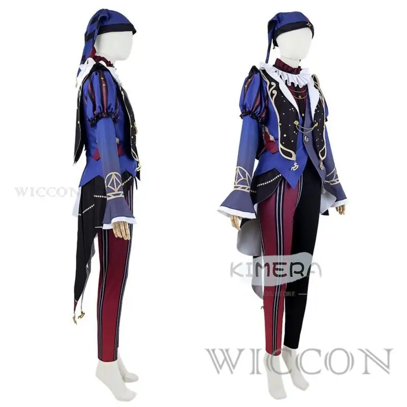 Game PJSK Tenma Tsukasa Cosplay Costume Outfits Women Men New Suit Uniform Halloween Uniforms Party Suit Coat Shirt Pants