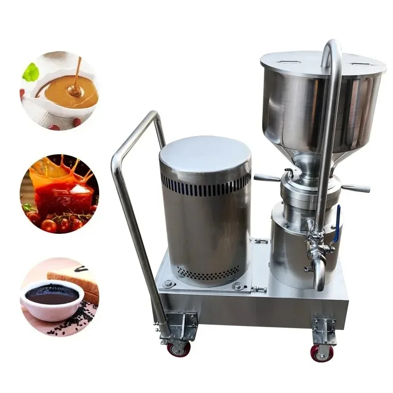 

Professional Food Grade Colloid Mill Stainless Steel 304 316 Superfine Grinding for Peanut Butter Chicken Paste