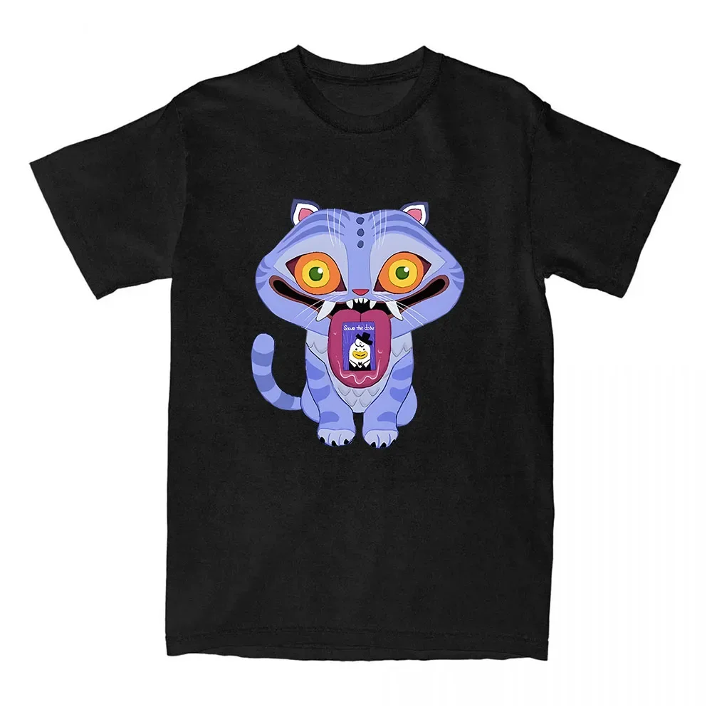 

Comical printed T-shirt for men, 100% pure cotton, fashionable and individual streetwear, casual and sporty T-shirt for summer
