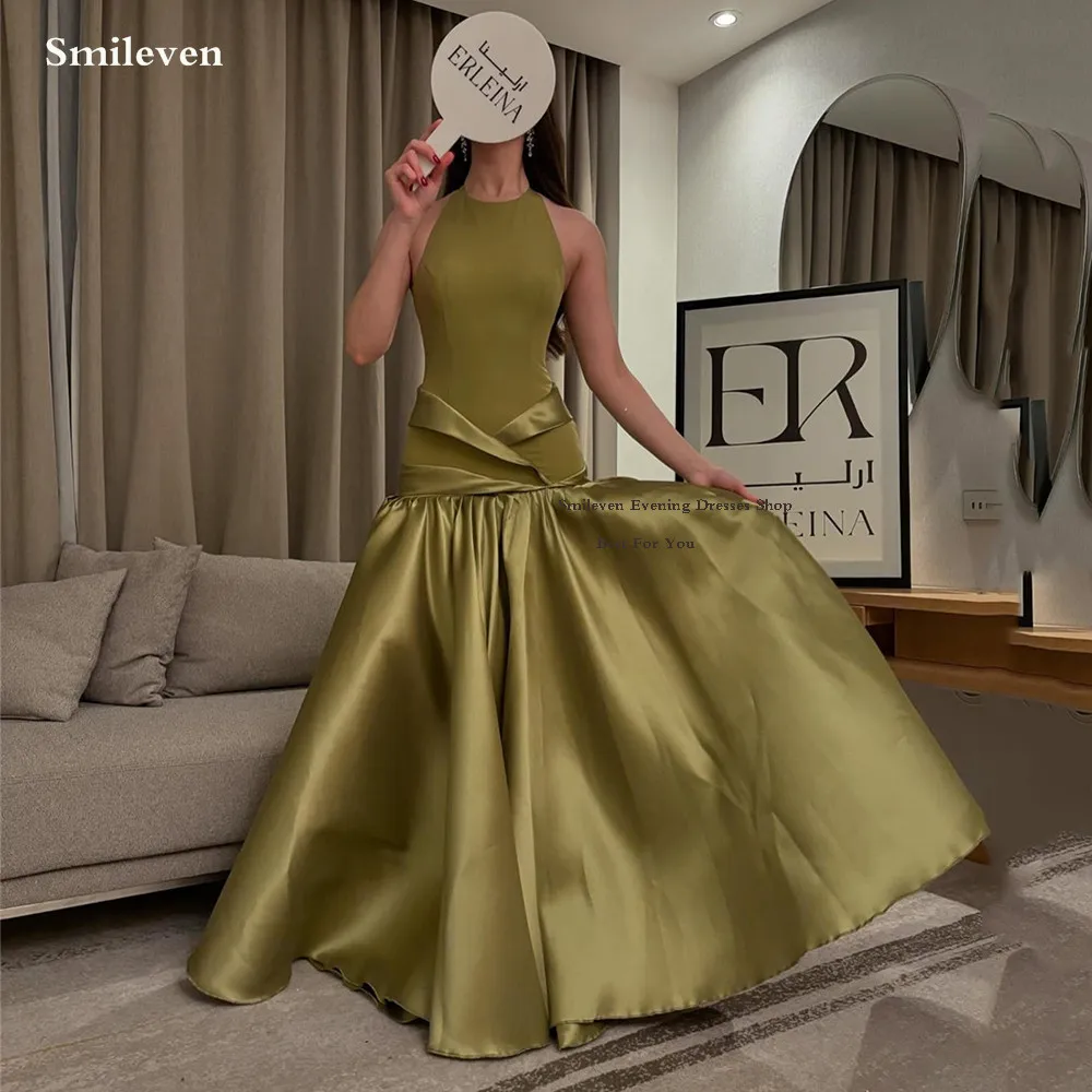 

Smileven Sexy Sleeveless Prom Dresses A Line Evening Dresses Women Maxi Prom Gowns Customized 2026