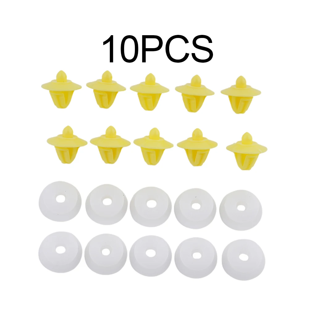 10×Door Trim Panel Mounting Clips Car Interior Trim Clips For Opel- Vivaro- Movano- Primastar- Car Fastener Clip