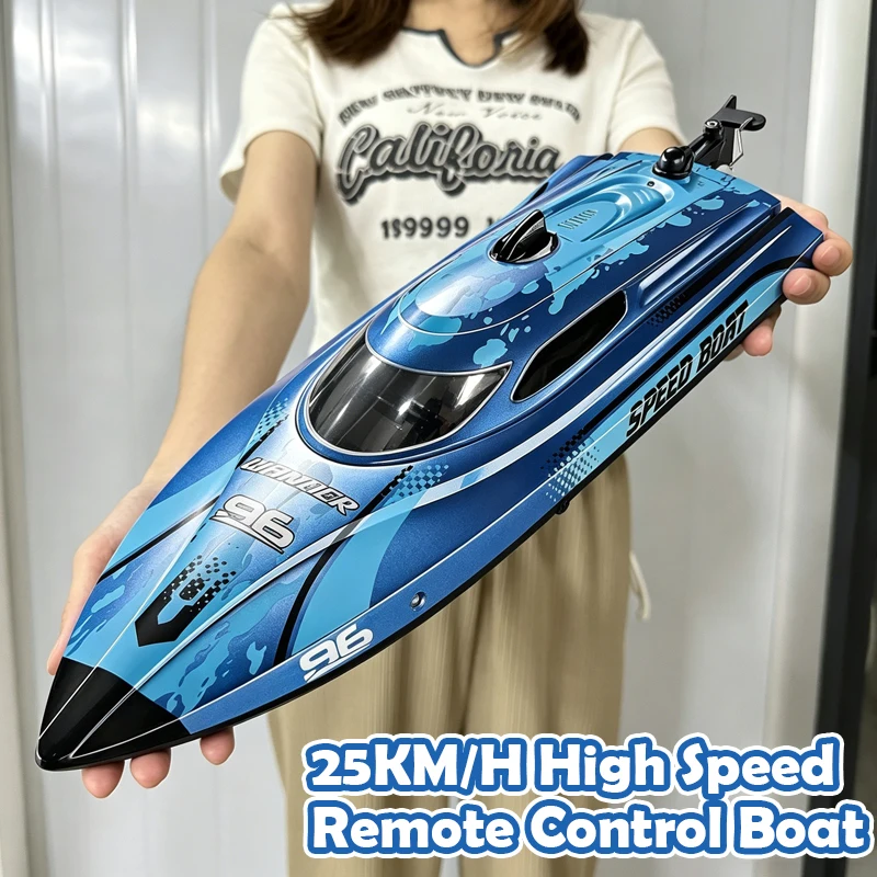 

RC High-Speed Boat 25Km/h 2.4G Waterproof Remote Control Boats Ship Speedboats Remote Control Outdoor Toys for Kids Adult Gifts