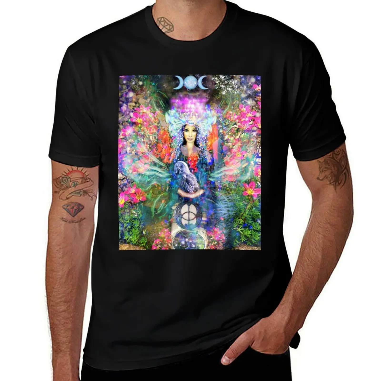 

Lady of Chalice Well T-Shirt t shirt custom print anime t shirts for man