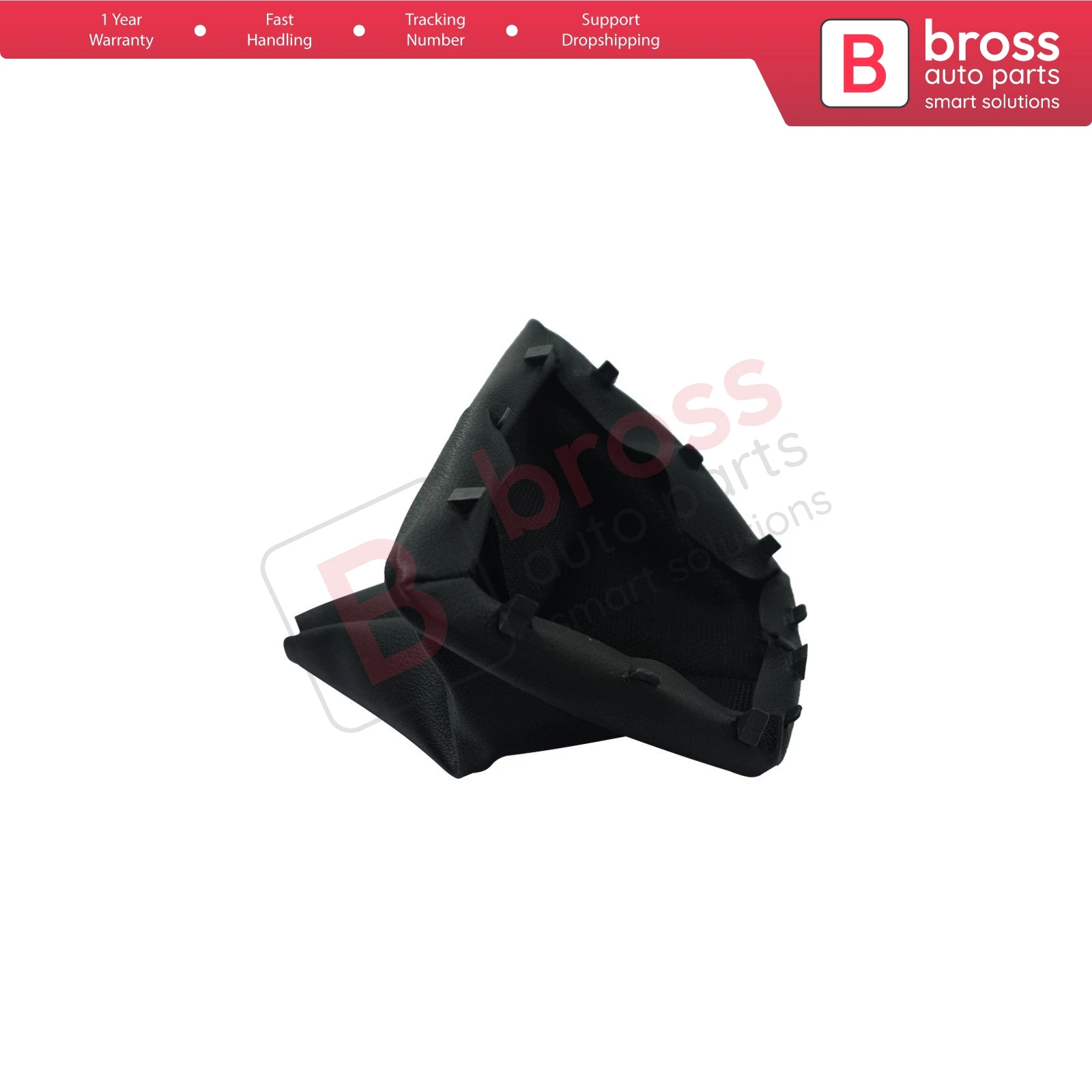 Bross Auto Parts BSP899 Gear Shift Stick Black Boot Gaiter, 55344400, 7591. for Y5 Fiorino Bipper Nemo! Narrow Type!