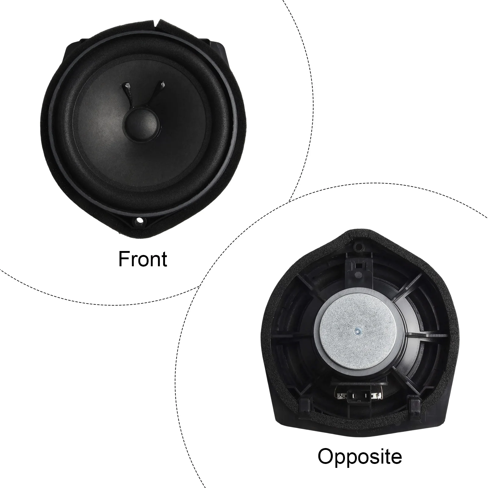 For Honda For Civics from the Year Range of Two Thousand Six to Two Thousand Seven Require This Front Speaker Assembly Kit