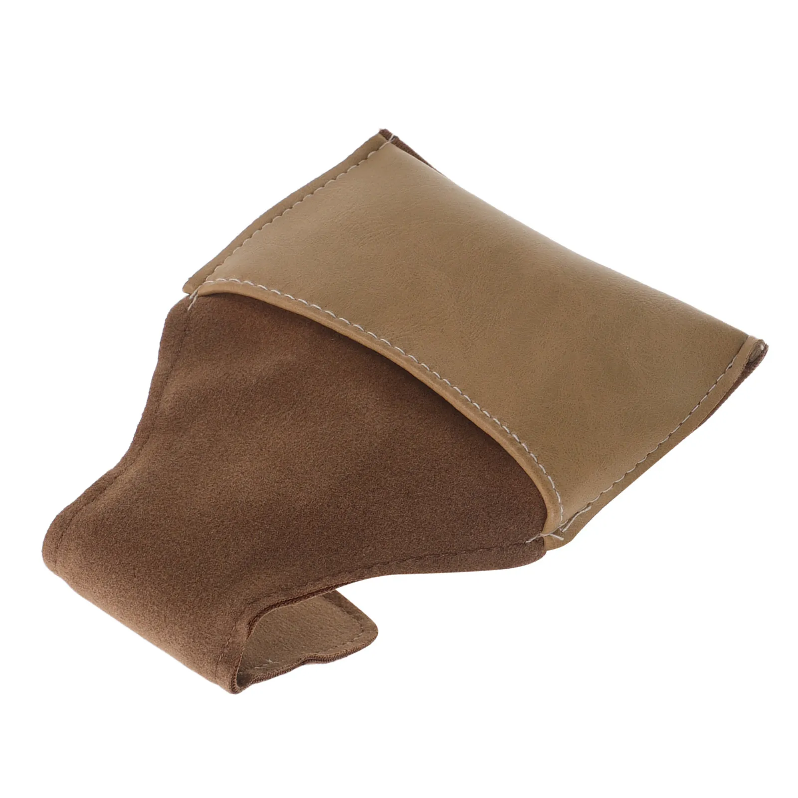 

Мешочек для мелка для снукера, коричневый, из мягкого полиуретана, для бильярдного мела, улучшающий точность удара, портативный, для хранения у бильярдного стола, для наконечников кия