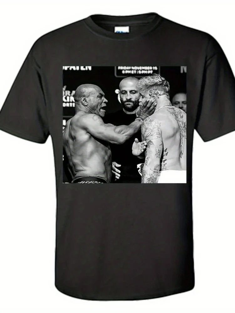 

Printed with Mike Tai Sen T-shirt Tai Sen slap graphics, summer casual cotton O-neck short-sleeved T-shirt S-XXXL.