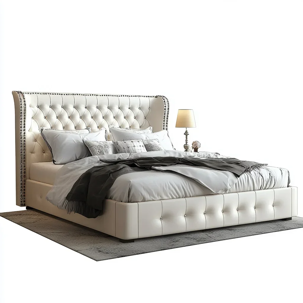 

For Hot Popular Modern Luxury Bedroom Furniture Set Beds King Size Double Beds For Home Bed Room
