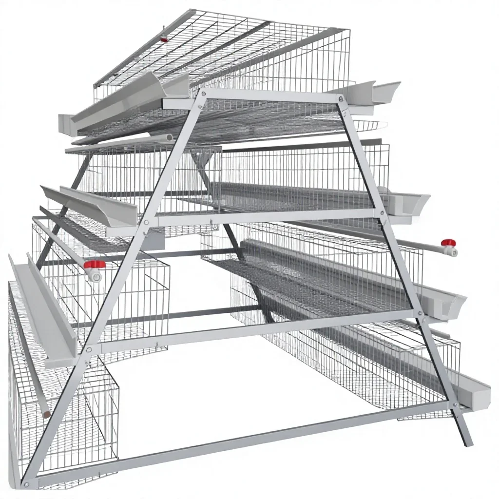 New Hot Galvanized Wire Poultry Layer Battery Chicken Cage Equipment Motong Brand Long Service Life