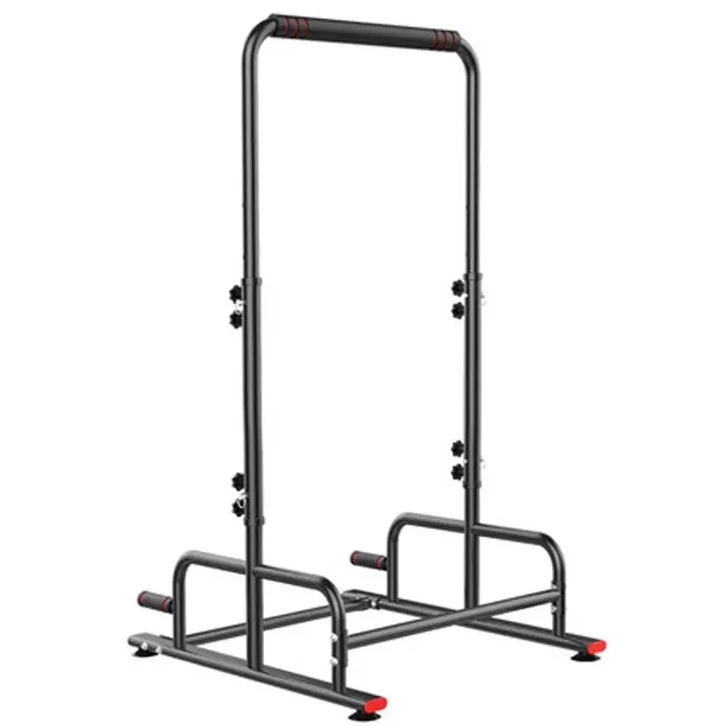 Single Parallel Bars Multifunctional Indoor Fitness Pull Up Bar With Suction Cup 5 Gears Adjustable Height Horizontal Bar