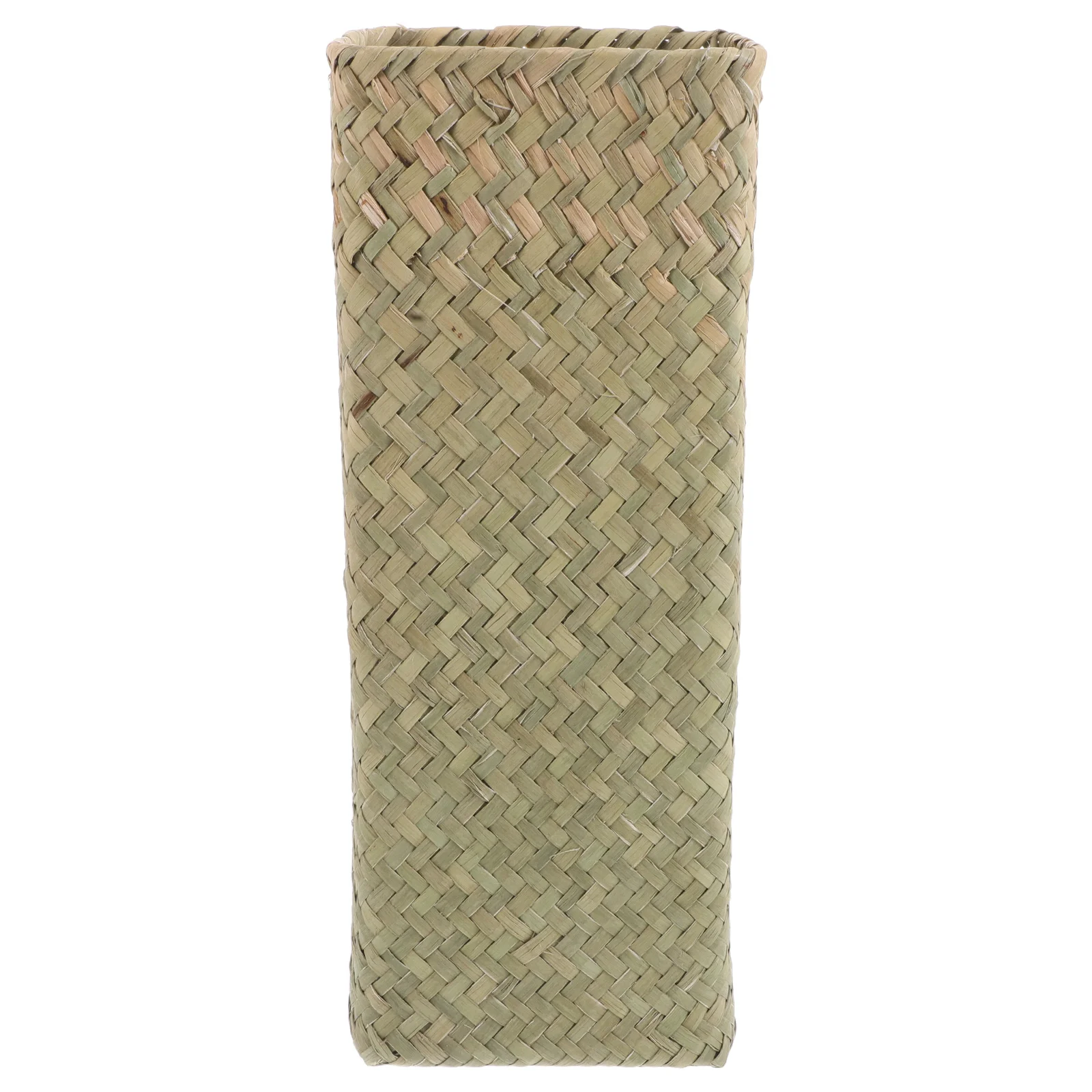 

Braided Vase Tall Woven Flower Basket for Decor Home Office Plant Holder Seaweed Decorative Vase Container
