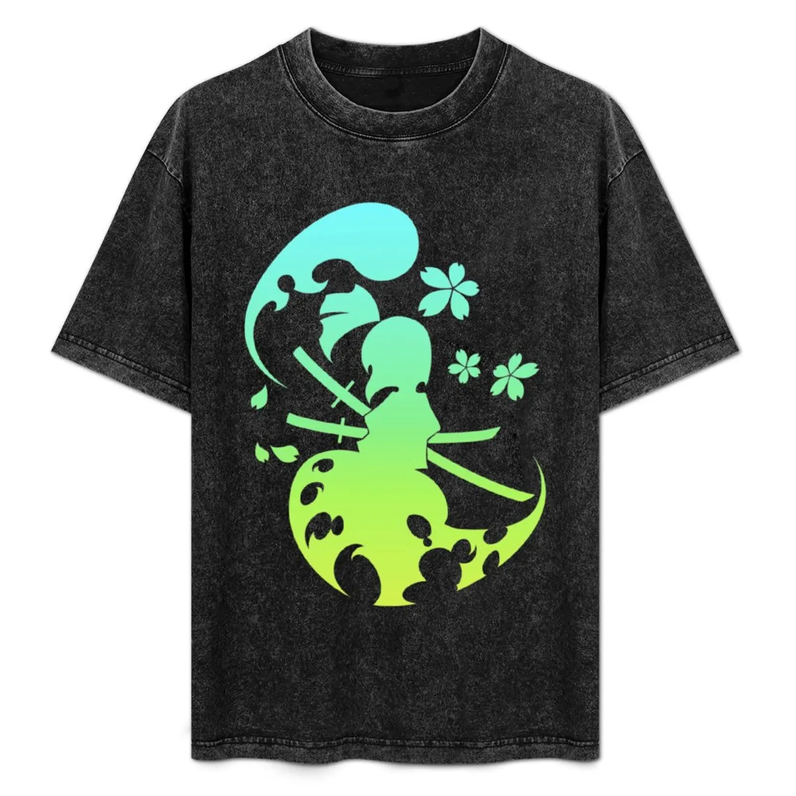 SILHOUETTE YOUMU - Touhou T-Shirt sweat vintage clothes men graphic t shirts