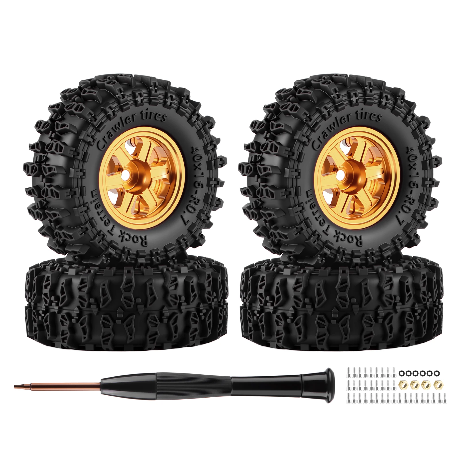 

Комплект колес и шин DashRC 0.7" Beadlock (4 шт.) для Axial SCX30 1/30 RC Crawler, алюминиевые диски, грязевые шины, запчасти для тюнинга RC Crawler