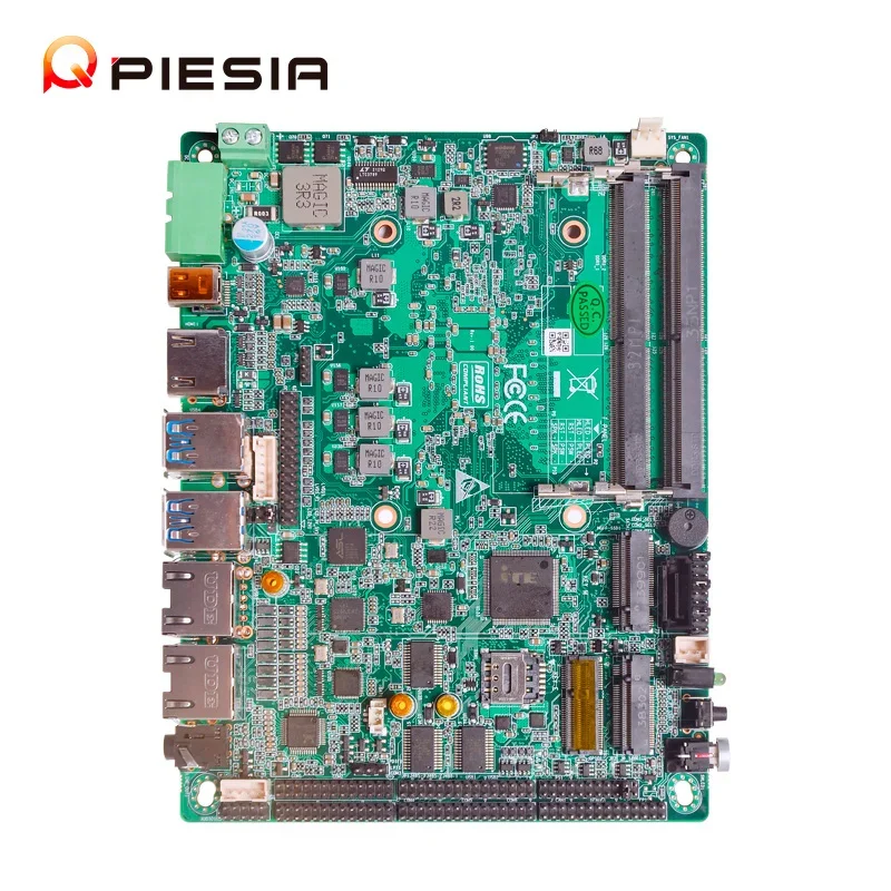 Piesia DDR5 Motherboard 5G Wifi Module Dual 1000M Network RS232 Industrial Motherboard Core I7 Motherboard