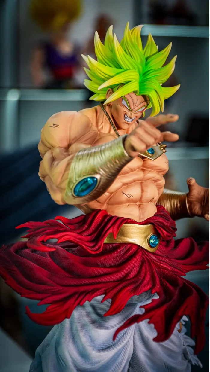 Dragon Ball JT rompe el círculo Brolli-50cm accesorios de Anime Brolli Super Saiyan modelo regalo