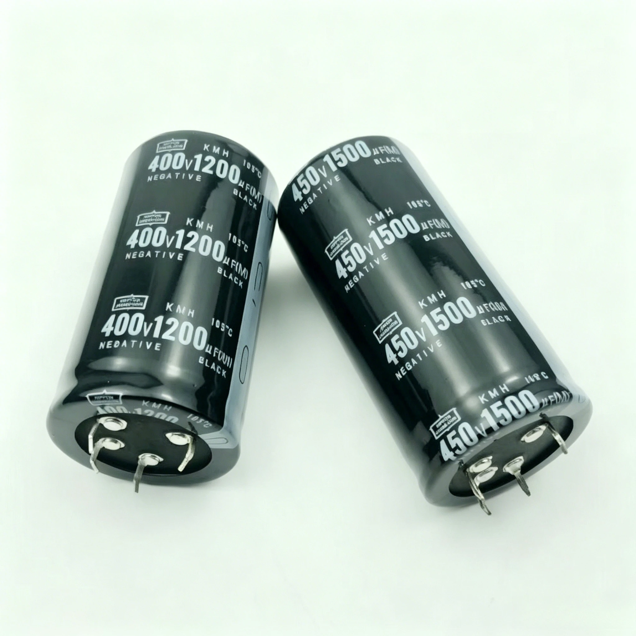 Brand-new imported Nippon Chemi-con 400V 1000UF 1200UF 450V 1500UF 4-pin electrolytic capacitors 2-pin