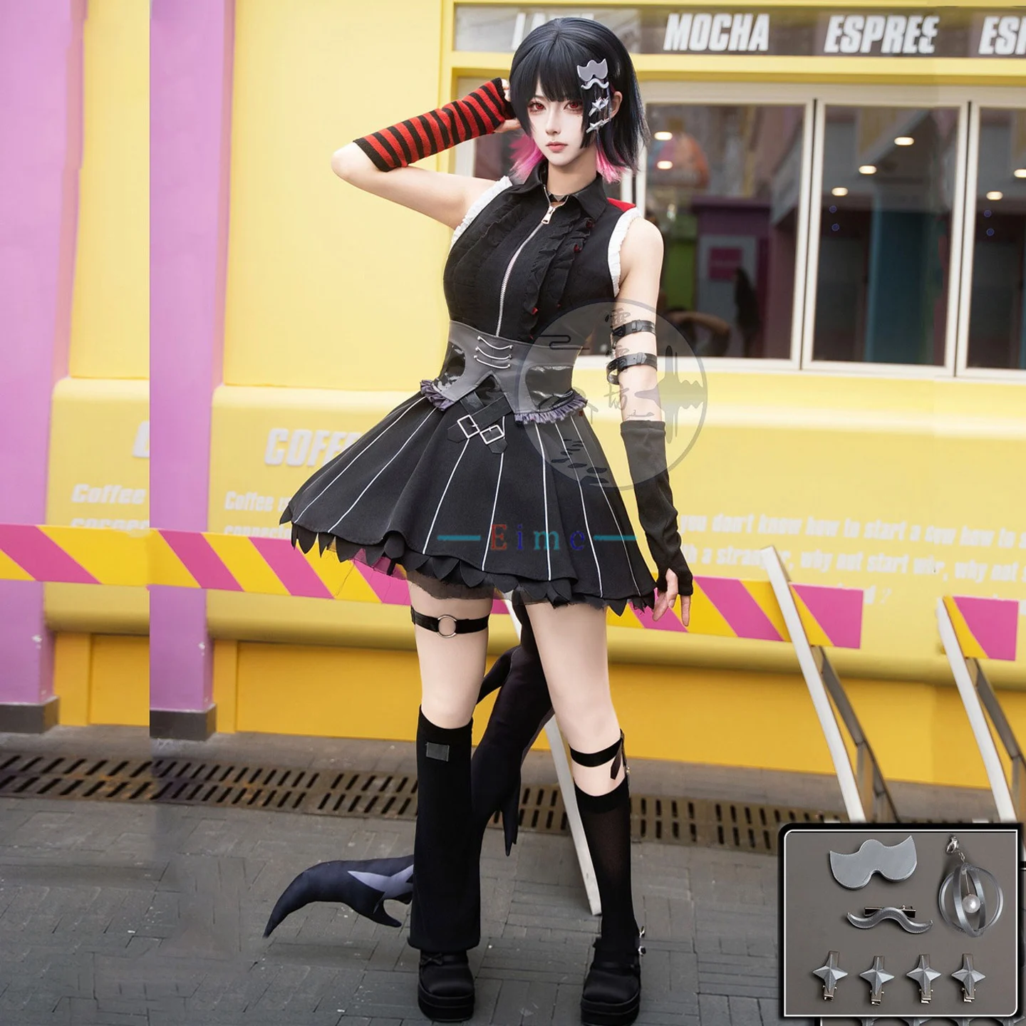 

Эллен Джо Косплей Костюм Игра Zenless Zone Zero Косплей Женское Милое Вечернее Платье Костюм Хэллоуин Карнавальная Униформа На Заказ