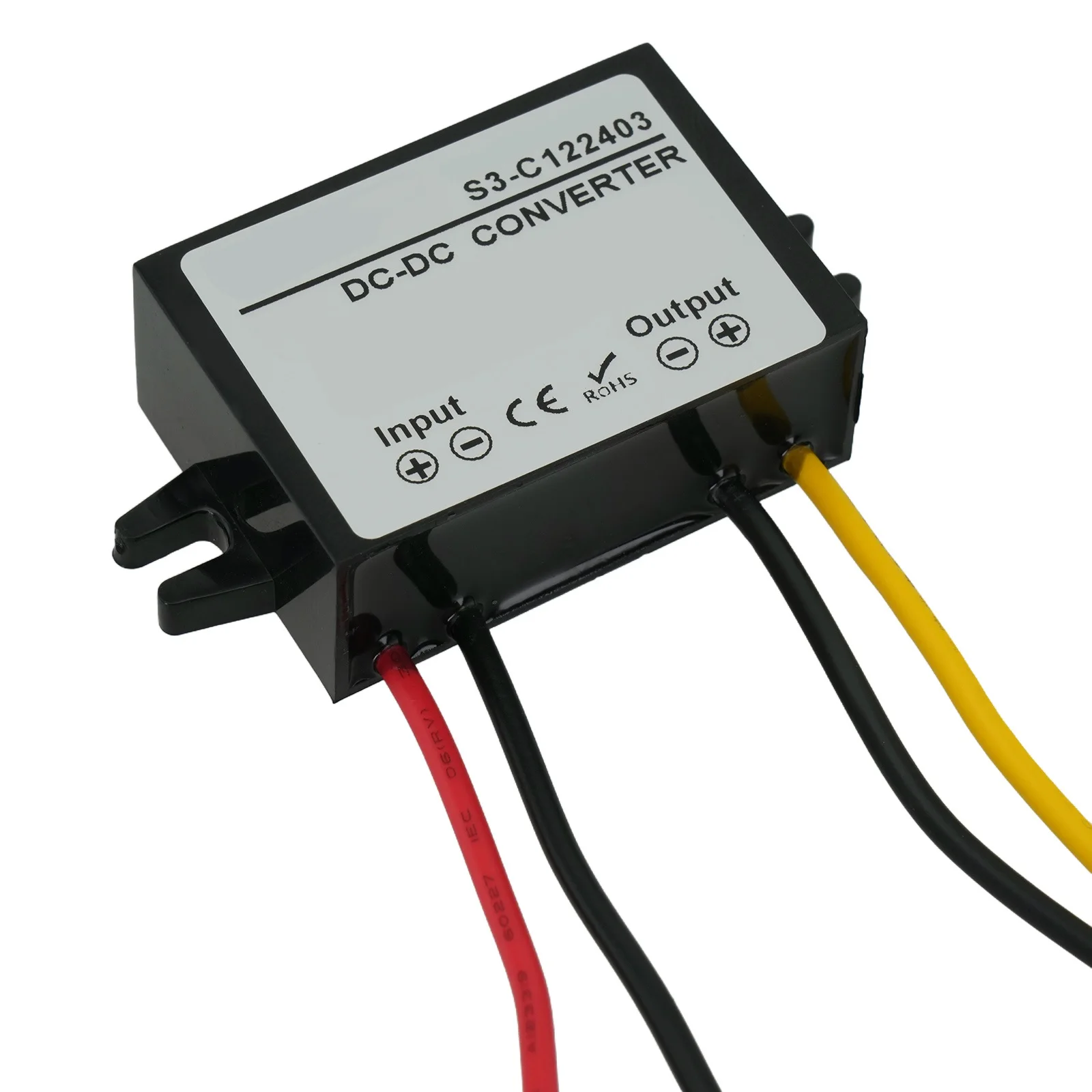 IP68 Rated 12V 3A Step-Up Power Supply 36W Output Converts 5-11V DC Input for Car Boat for Truck LED Motor Monitoring Systems