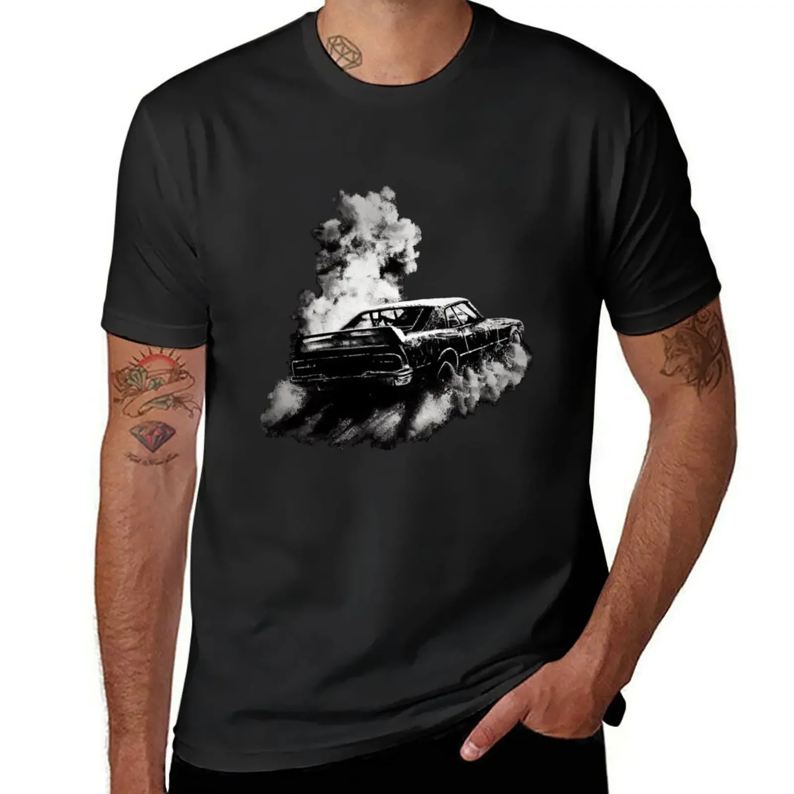 Burnout T-Shirt oversizeds custom shirt cute clothes mens graphic t-shirts