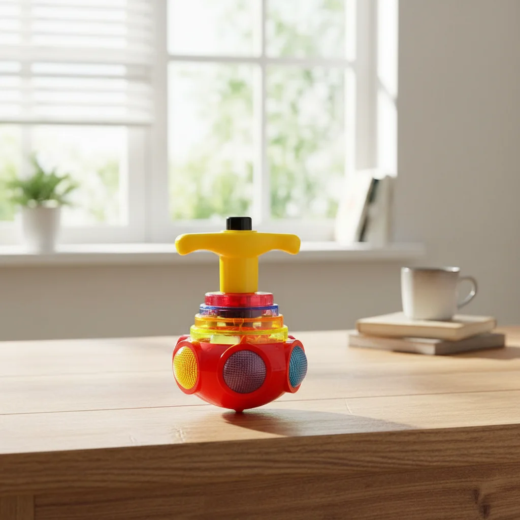 

Игрушка-антистресс Puzzle Ball Spinner, детский трек-куб с шариками, креативная развивающая игрушка, круглая светящаяся игрушка, светящиеся музыкальные игрушки