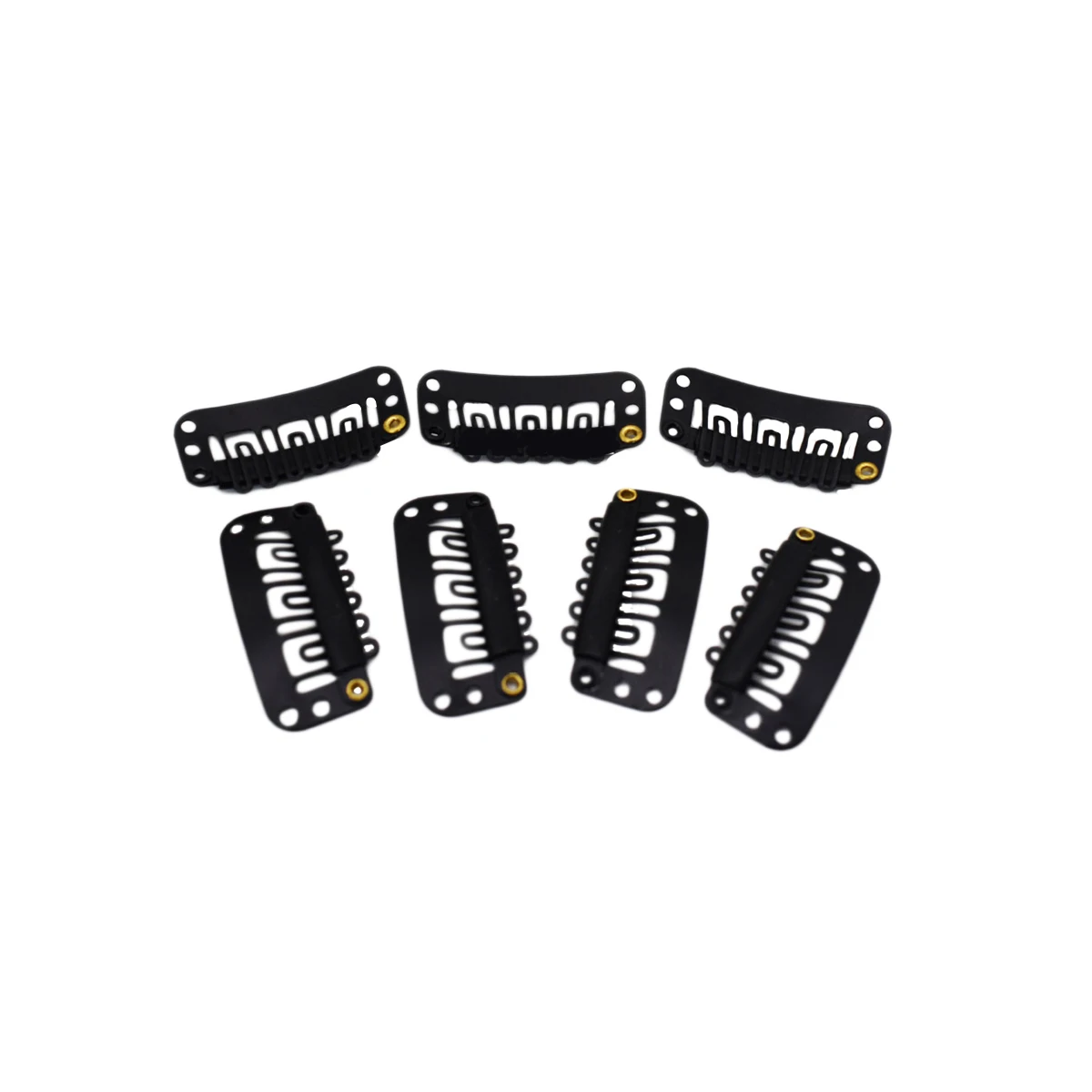 

100pcs U Shape Hair Clips for Extensions Windproof Durable Iron Material Lightweight Mini Size Beret Snap Clips