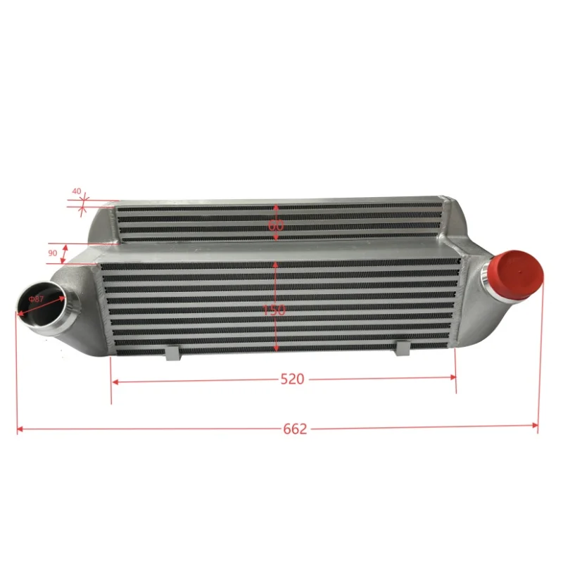 For 5 Series F10 E80/E82 135i/335i N54/N55 Intercooler B2298 OE 17117612954 For E90/E92 Retrofit/Upgrade