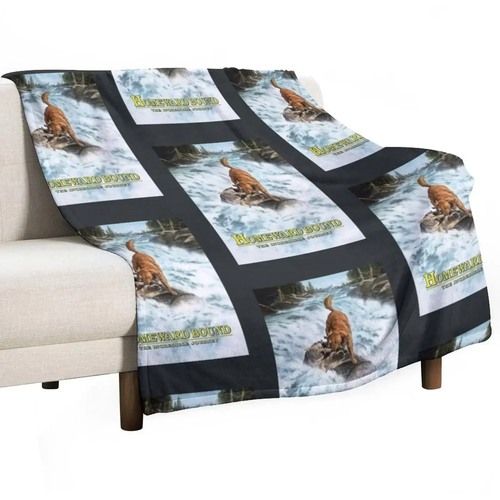 Homeward Bound The Incredible Journey Throw Blanket Camping Winter beds Polar Quilt Blankets