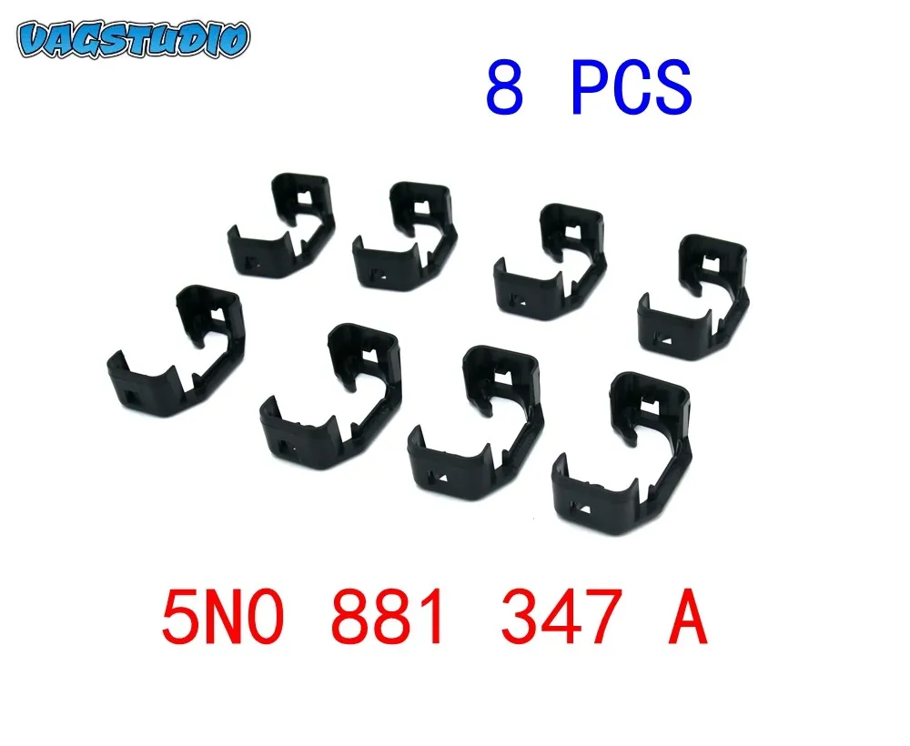 8 PCS 5N0881347A seat slide clip sliding rail blanking Cap 5N0 881 347 A FOR VW Tiguan Sharan