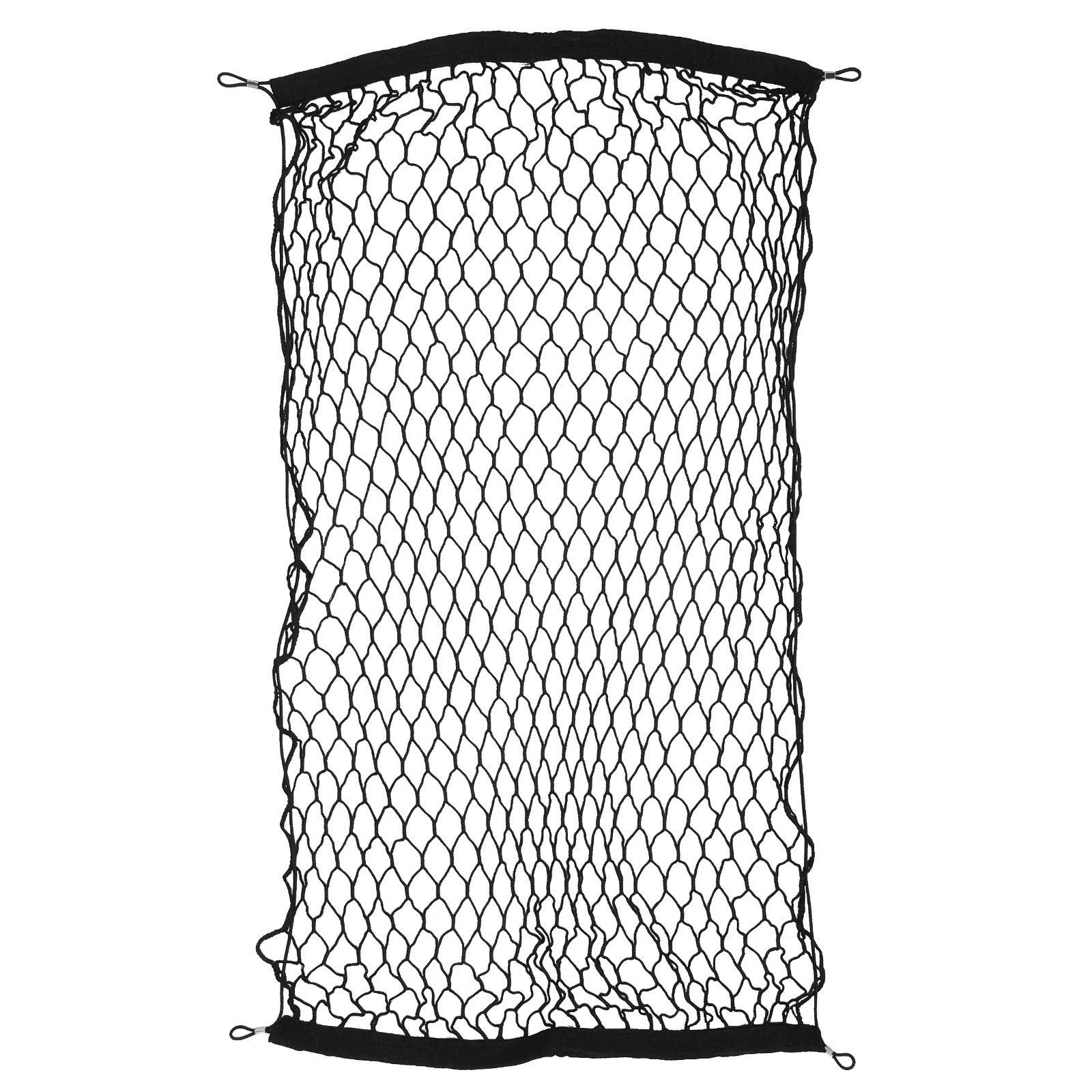 

Garden Cart Luggage Net 110x60cm Elastic Cargo Net for Wagon Travel Black Rubber Band Nylon Secure Outdoor Trolley Part Camping
