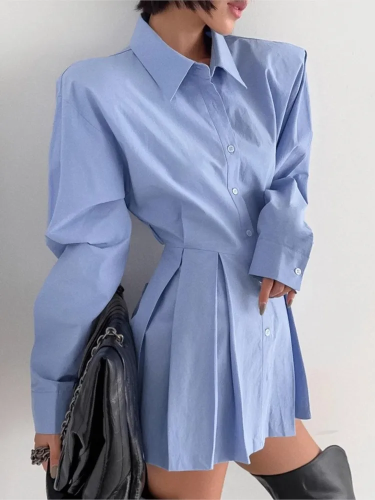 

Women's Temperament Commuting Versatile Cotton Shirt Spring Autumn Elegant Solid Color Long-sleeved Tie Bow Lapel Versatile Top