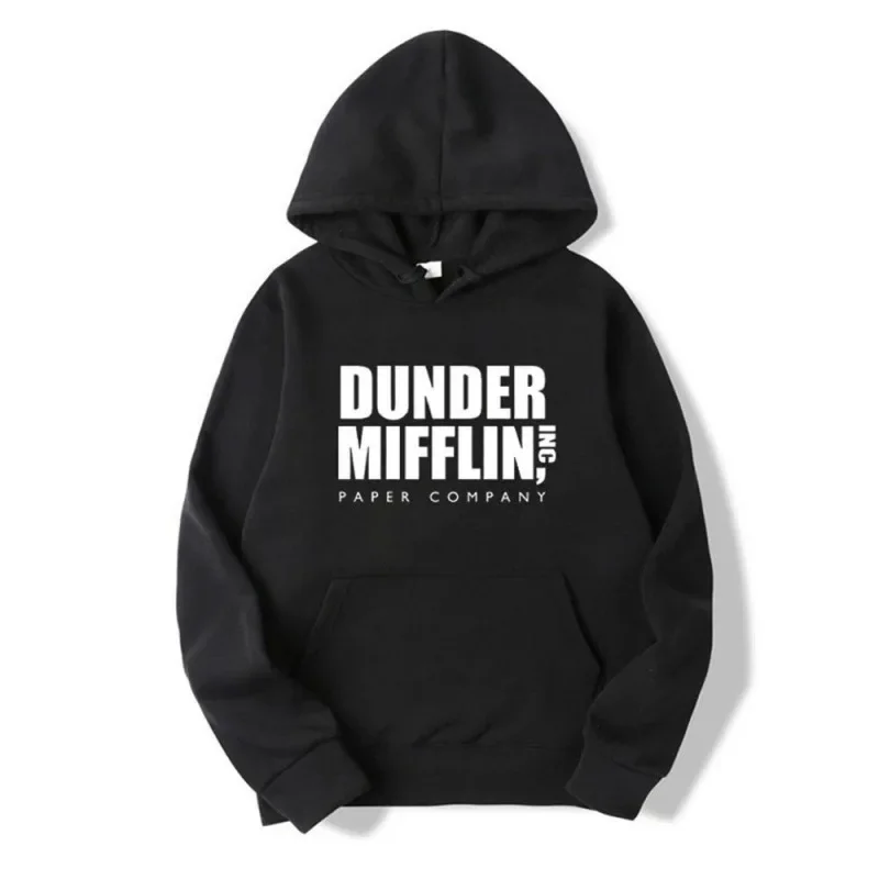 

Толстовка Dunder Mifflin The Office Толстовка унисекс Повседневный свободный пуловер с капюшоном