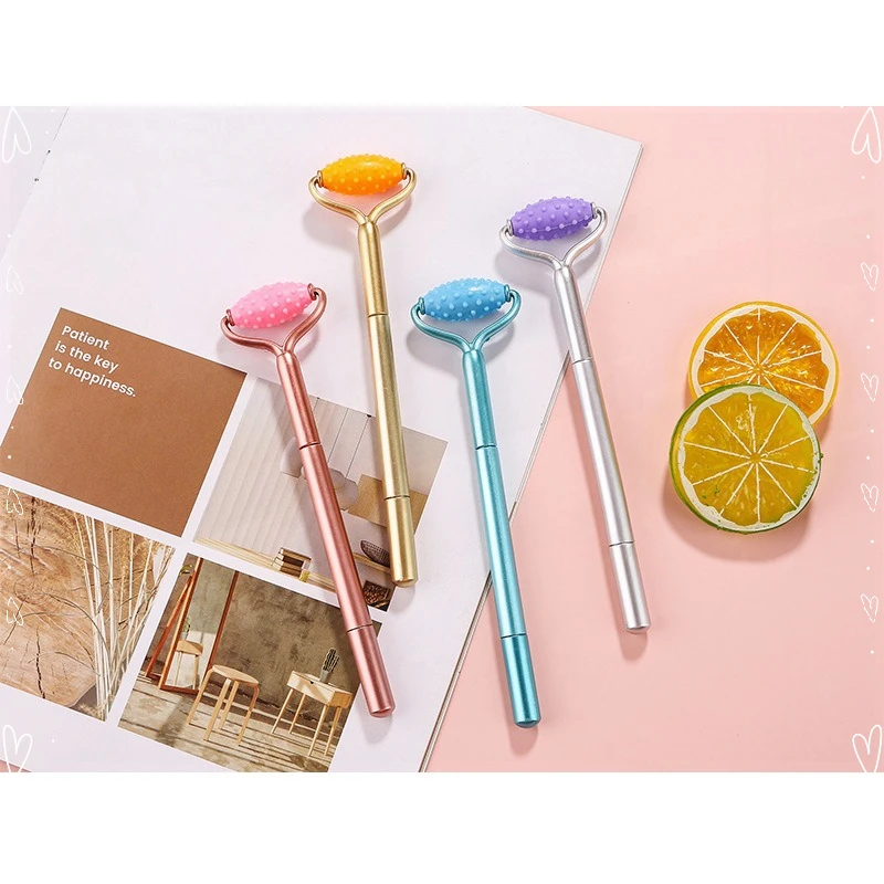 24 Pcs Creative Decompression Massage Gel Pens Set Funny Styling Pen Student Stationery Back To School