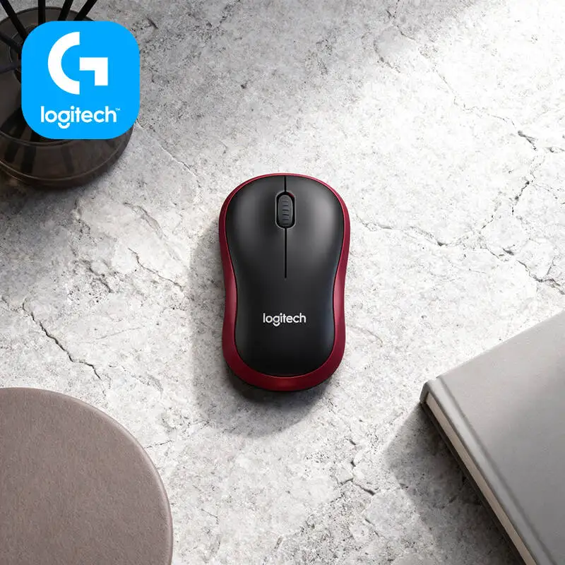 

Logitech M185 Constant-Signal Mouse 2.4GHz Connection 10m Coverage 3 Buttons Navigation 12-Month Battery Home Office PC Tool