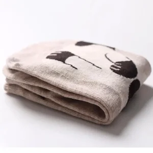 5/10 Paare/festgelegte weibliche Socken von niedlichen Katzen Katze Draw Knöchel atemberaubende für die tägliche Mode perfekt für die tägliche Mode 6 Hauptverkäufe Frauenbaumwolle Hälfte - №5