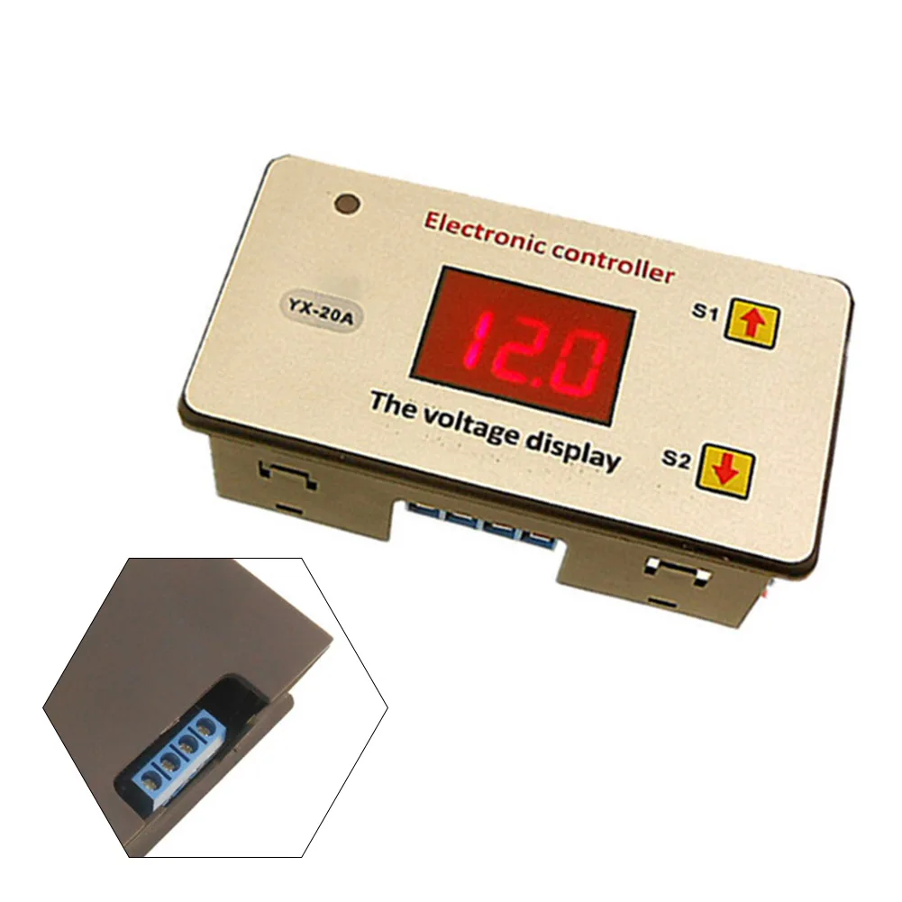 Overcharge Cutoff Battery Protection Control Accuracy 0.1V Voltage Error 0.1V Control Voltage 6V-60V For Lithium Batteries