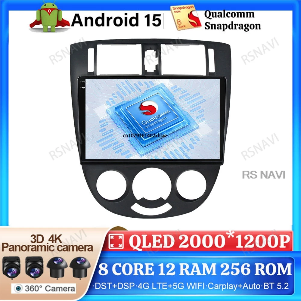 

Android 15 Car Radio For Chevrolet Lacetti Buick Excelle 2004-2014 Wireless Carplay Auto Viedo Player GPS Multimedia Stereo