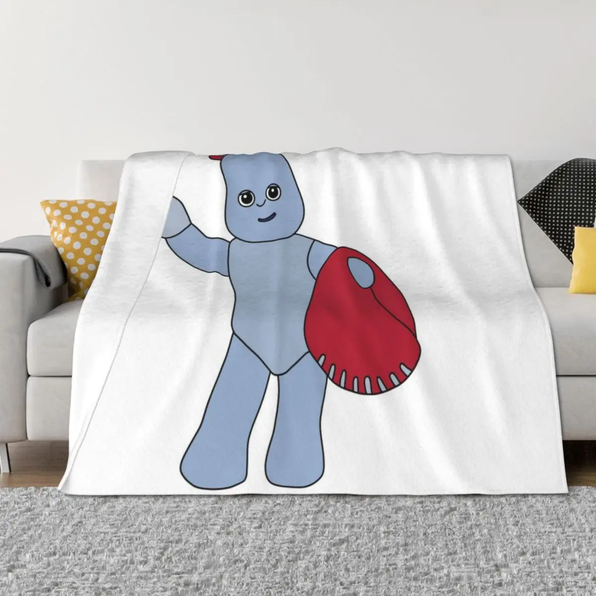 

Iggle Piggle Throw Blanket for sofa Bed covers warm for winter Picnic Blankets