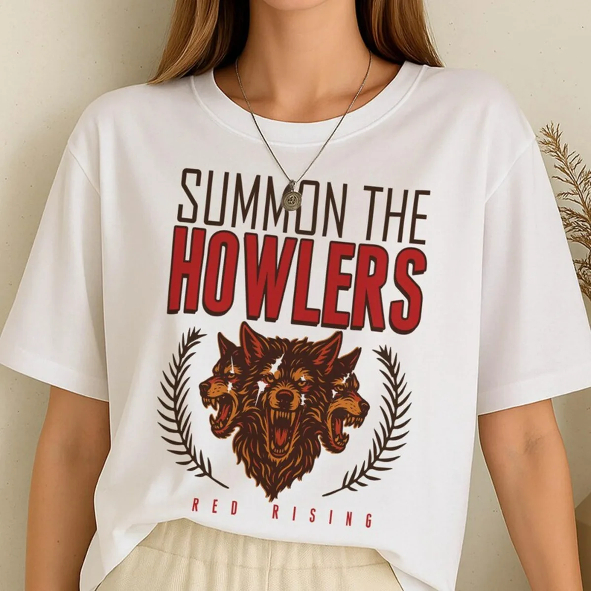 Camiseta Summon The Howlers Red Rising, Camiseta Gráfica de Darrow Sevro Victra, Camiseta para Fans de la Literatura, Regalo de Novela de Ciencia Ficción, Unisex, Comfort Colors