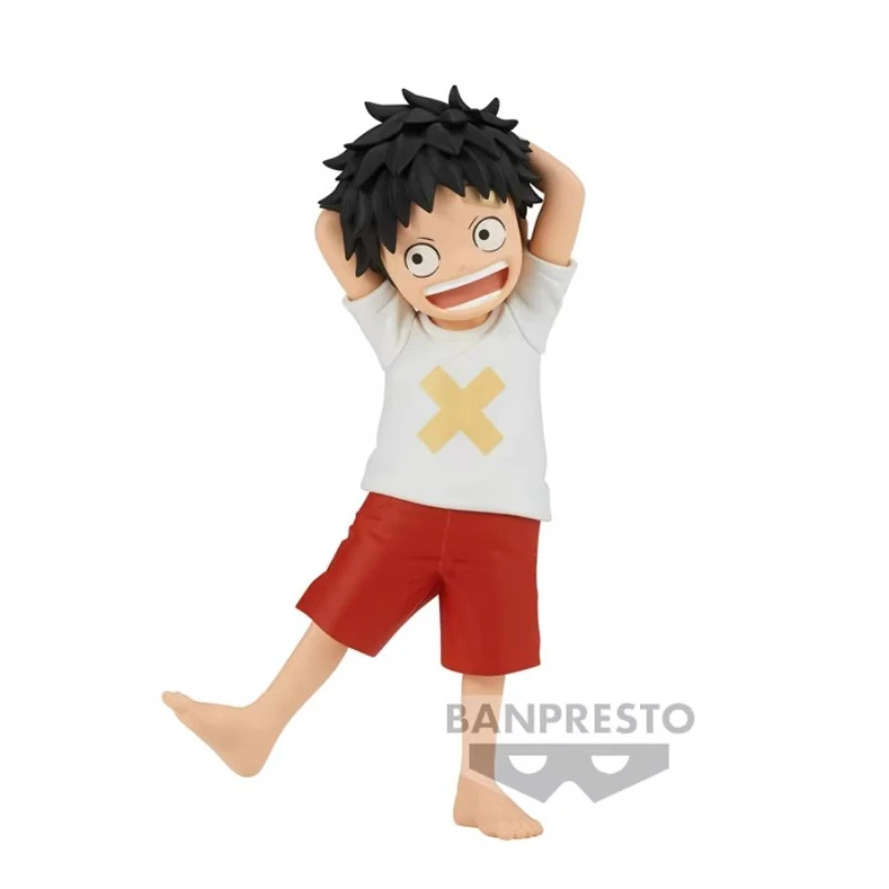 

Bandai One Piece RED Monkey D. Luffy Anime Action Figure Collectible Model Toys For Kids Gift Ornaments
