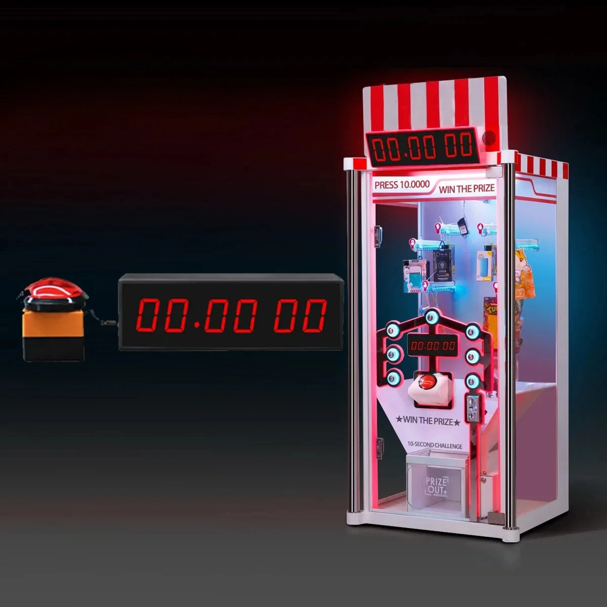 

CHEETIE CP01 Аркадный симулятор Приз Торговый подарок Светодиодный цифровой 10-секундный таймер вызова для игрового автомата