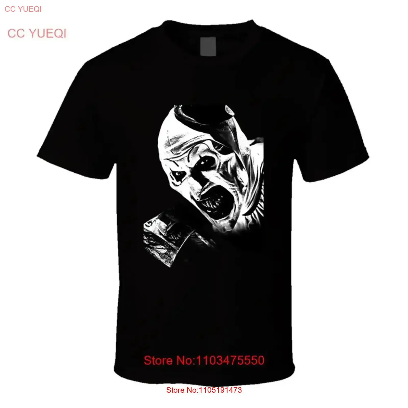 Halloween Terrifier Santa Scary Horror Christmas Xmas T Shirt New vintage Washed Casual Stretched Unisex Versatile homme