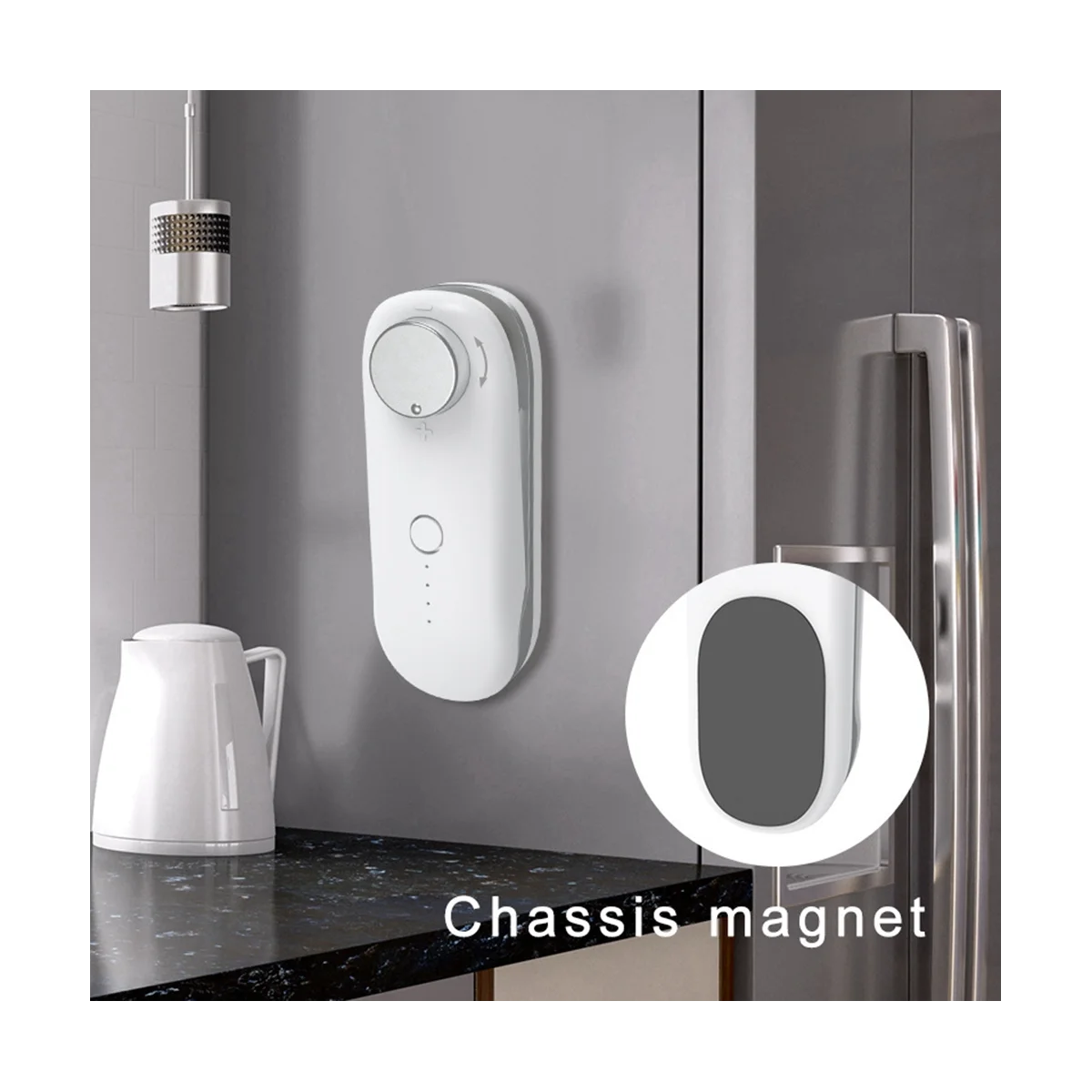 Sellador térmico portátil para bolsas, sellador de plástico para almacenamiento de alimentos, recargable por USB, con sello magnético