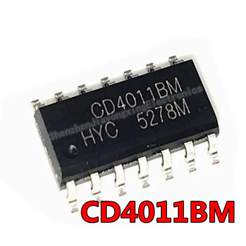 10-20PCS CD4011BM SOP14 CD4011B CD4011 4011 SOP-14 SMD New and Original IC Chipset