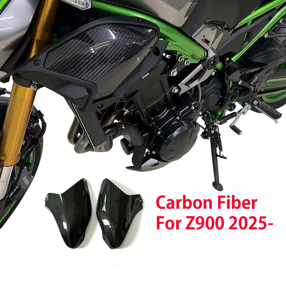 

Carbon Fiber Front Fender Mudguard Brake Disc Protector Motorcycle Fairing For Kawasaki Z 900 Z900 Z900 SE 2025