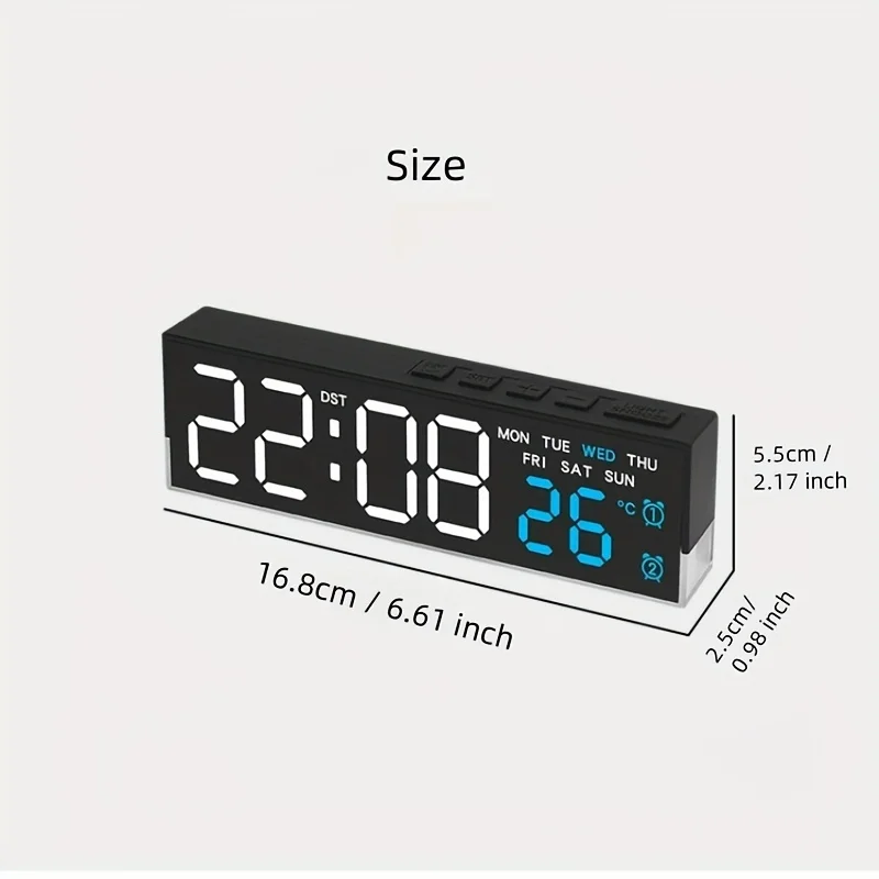 Thumbnail 2 - #52 New LED Bedside Alarm Clocks Arrivals
